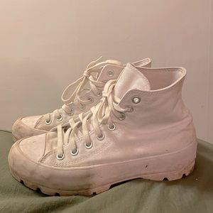 White lugged converse